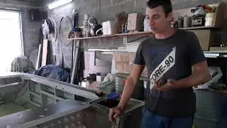 Южанка 2-Про поднятие транца и работу с кормой