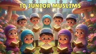 10 Junior Muslims Hide and Seek! 🌙 | Fun Islamic Rhyme for Kids | Kids Castle of Tales