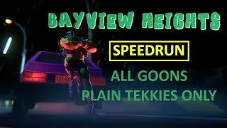 ANGER FOOT Bayview Heights Speedrun : Default shoes All goons in 1m28