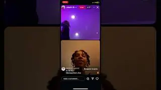 9bmeechie shooting music video on Instagram live and drop the lo and THIS HAPPENS , 