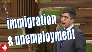 Were Liberal immigration policies a contributing factor to high youth unemployment in Canada?