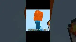 Minecraft Fire Vs Water #minecraft #shorts