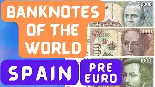 Uncovering Currency of Spain: Pre-Euro Banknotes! | Spain banknotes | #singhcollectibles