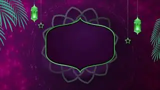 Motion Background 4K Free - Islamic Intro Background