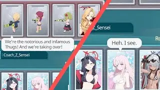 Summer Sky's Promise Minigame Unique Dialogues [Blue Archive]