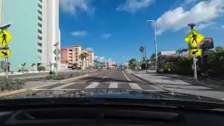 Driving Florida - Treasure Island - Madeira Beach, FL - A beautiful Island Beach Drive
