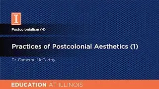 Practices of Postcolonial Aesthetics (1)