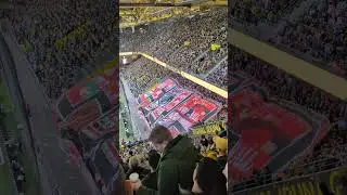 Dortmund-Leipzig Aufstellung und Choreo Leipzig