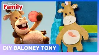 DIY Baloney Tony Bag Charm ✂️ In Your Dreams | Netflix Family