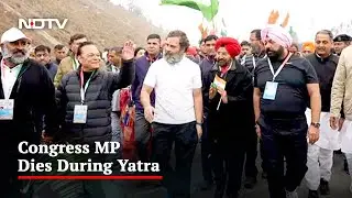 Congress MP Dies Of Heart Attack During Bharat Jodo Yatra, March Paused
