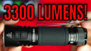 Dual Switch EDC Beast! Sofirn SR23 with UV + 3300 lumens