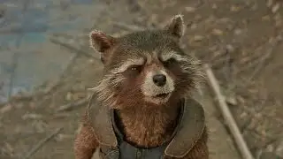 Ракету называют мусорной пандой в фильме Marvel &laquo;Стражи Галактики. Часть 2&raquo; (2017)