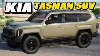 KIA Tasman SUV | Rendering | Ladder Frame Chassis | 4WD & Turbodiesel | Reimagined