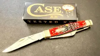 2025 ~ Case&trade; Crimson Bone Large Stockman ~ 6375 ~
