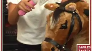 Back to Basics Toys: Plush Spring Horse