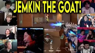 Valorant Streamers Reacts To RRQ Jemkin Insane ACE Against Talon Esports In VCT