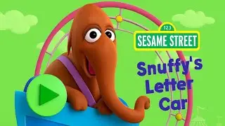 &laquo;Улица Сезам&raquo;: Машинка с письмом Снаффи 🚗 Игра PBS KIDS (Мини-зона исследователей)