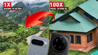 Тест Google Pixel 10 Pro XL против Xiaomi 15 Ultra Zoom | 100-кратный зум