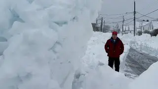 Cape Breton wakes up to more walls of snow as street clearing continues