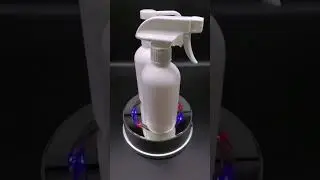 500ml cylinder hdpe plastic spray bottle