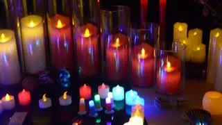 Flameless candle lights
