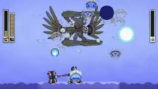 Mega Man X8 Demake Zashiko Mod - Part 7 - 1st run as Zero