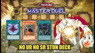 Playing with Super Cheap Stun Deck That Has no SR no UR ~ Yu-Gi-Oh! Master Duel Season 47