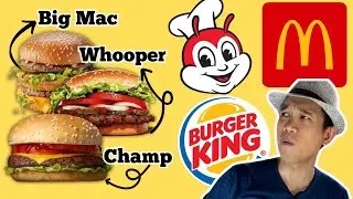 Big Mac vs Whopper vs Champ! | Alin ang Sulit? | Review ni Kuya Ditto | Sunday Orders |