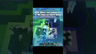 POV: When You Almost Win The Final Act Hard Mode #roblox #tds #towerdefensesimulator