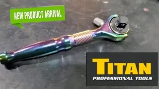 NEW Titan Titanium 1/4 Drive Ratchets - Available December 2021