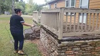 Pressure washing to support the rescue