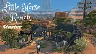Little Horse Ranch STARTER 🐴 Packlimited & No CC +++ The Sims4 SPEED BUILD