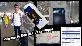 ✈️Mumbai to Kuwait Traveling Flight. R K Badshah video