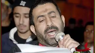 إمامنا قائد مناضل |  وفاة الإمام الجواد 1996  | خارج حسينية بن خميس  | عبدالشهيد الثور