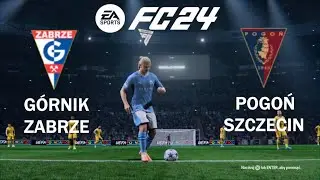 GÓRNIK ZABRZE - POGOŃ SZCZECIN 🐬 EKSTRAKLASA 2023/24  KOL 17 🐬 EA Sports FC 24
