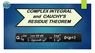 Complex Integration Using Residue Theorem | Cos(2&theta;)/(1&minus;2pcos&theta;+p&sup2;) Explained Step-by-Step