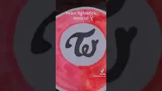 Tutorial  de Lightstick de Twice
