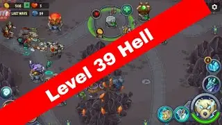 World 2 Level 39 Hell Mode King of Defense TD | Stage 39 King of Defense Hell Mode | 3 stars
