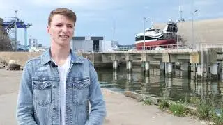 Jean, étudiant en Licence Pro Métiers de l'Industrie Navale et Maritime