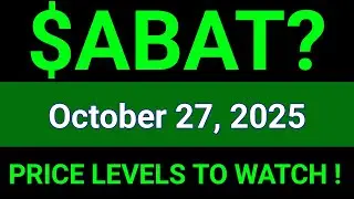 ABAT Stock (American Battery Technology Company) ABAT Stock Technical Analysis | October 27, 2025