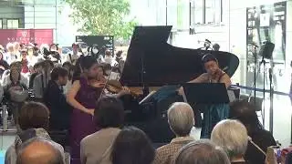 サラサーテ : ナヴァラ  立野華凛,心瑚P.Sarasate:Navarra Vn. Karin Tatsuno, Coco Tatsuno  Pf. Masaru Yoshitake