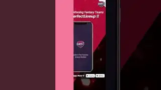 Fantasy Cricket Winning Using Perfect Lineup Application 🎉