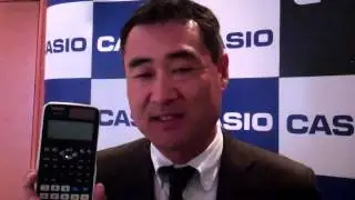 Casio's TSUNEO NAGAI, speaks to journalist WILLIAM FARIA