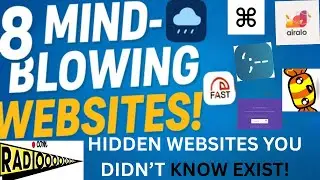 8 Mind-Blowing Websites You Wish You Knew Sooner!