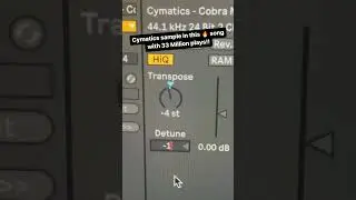 Cymatics sample found on this song with 33M views 🔥 song is &ldquo;Diente Poe Diente&rdquo; by Sante age Klan