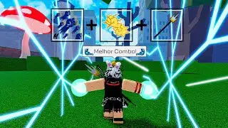 ESSE &eacute; o MELHOR COMBO de QUAKE pra SUBIR BOUNTY no BLOX FRUITS!! - (ep 43)