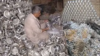 Mind-Blowing Factory Process: Making 10,000+ Asian Washroom Jugs (Lota) Daily!!