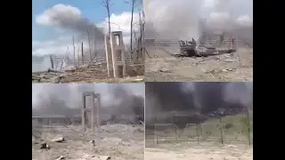 Russian Gunpowder Factory Completely Destroyed After 