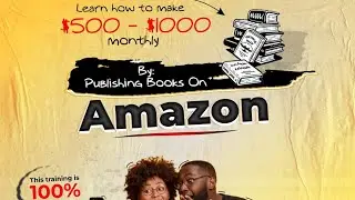 Learn how to earn in dollars by publishing books on amazon...