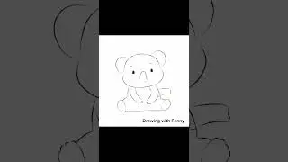 You can draw a Koala in less than 60 seconds!? ✏️ #drawing #koala #cutekoala